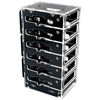 Picture of C4Labs Zebra Bramble Case - Raspberry Pi 4B & 3B+ (6 Stack, Black Ice)