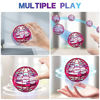 Picture of Flying Ball Toy Flying Ball Toy Globe 360°Rotating Hand Controlled Flying Orb Ball Toys Magic Led Lights Controller Mini Drone Flying Toy Boomerang Fly Spinners for Kids Adults Indoor Outdoor (Red)