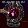 Picture of Plasma Ball Lamp Touch Sensitive,Party Magical Electrostatic Red Color Crystal Ball for Halloween (Evil Dragon)