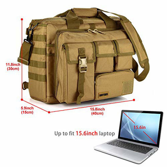 Tactical laptop messenger bag sale