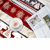 Picture of PAVILIA Premium Christmas Sherpa Throw Blanket | Christmas Decoration Reindeers, Fleece, Plush, Warm, Cozy Reversible Microfiber Holiday Blanket 60x80