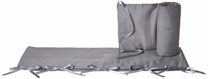 Picture of Jolly Jumper 3 Piece Soft Rail for Convertible Cribs, Gray