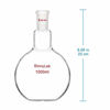 Picture of StonyLab Glass 1000ml Heavy Wall Single Neck Flat Bottom Boiling Flask, with 24/40 Standard Taper Outer Joint, 1000ml