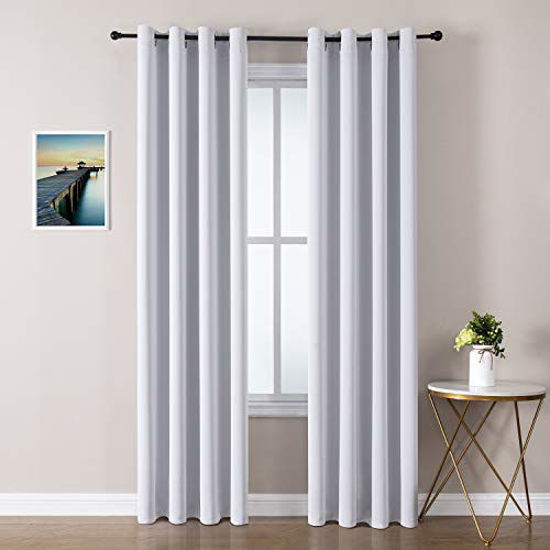 GetUSCart- ChrisDowa Grommet Room Darkening Curtains for Bedroom