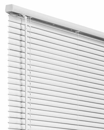 Picture of CHICOLOGY Blinds for Windows , Mini Blinds , Window Blinds , Door Blinds , Blinds & Shades , Camper Blinds , Mini Blinds for Windows , Horizontal Window Blinds , Gloss White , 46"W X 48"H