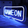 Picture of Moweek Game On Gamer Gift USB Powered Led Neon Signs Wall Decor for Teen Boys Game Room Decor,Game Zone, Man Cave, Bedroom,Christmas