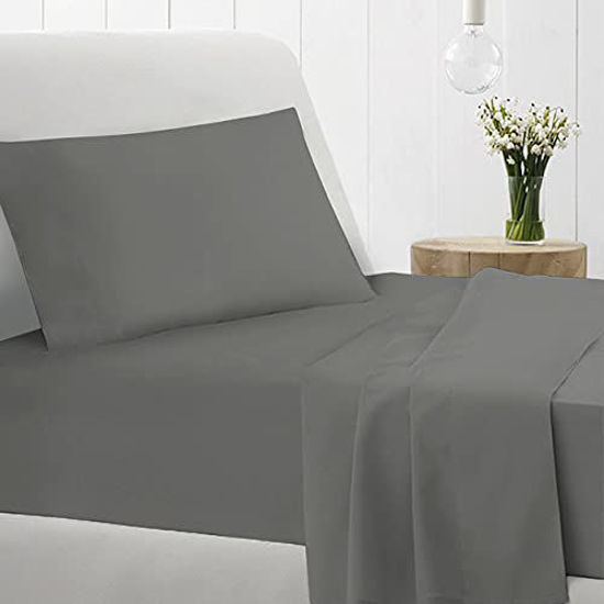 Picture of Pizuna 400 Thread Count Cotton Sheets Set Twin Pearl Grey, 100% Long Staple Cotton Sheet Set, Soft Sateen Bed Sheets Deep Pocket fit Upto 15 inch (Pearl Grey Twin Sheets Cotton)