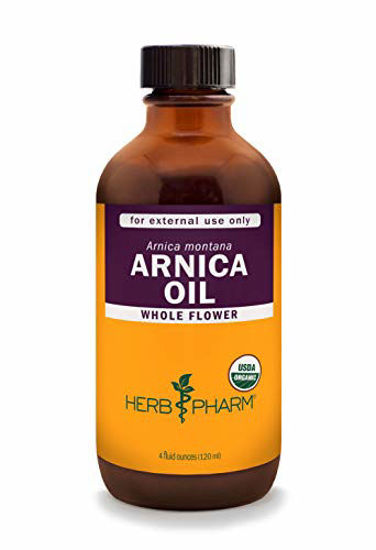 Picture of Herb Pharm Certified Organic Arnica Oil - 4 Ounce