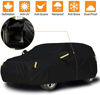 Picture of NEVERLAND Car Cover SUV Waterproof All Weather Protection Snow Windproof Winter Outdoor Full car Cover Scratch Resistant with Reflective Strips Fit for 195''~201'' for Ford Audi BMW Benz