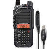 Picture of BAOFENG UV-9G GMRS Radio Waterproof IP67, Outdoors Two Way Radios Long Range Rechargeable, Handheld Dual Band NOAA Scanner, GMRS Repeater Capable, Programming Cable Included