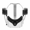 Picture of Globular Cluster Stereo Bass VR Headphones Custom Made for Oculus Quest 2 Elite Head Strap & Original Head Strap-On Ear Bass 3D 360 Degree Sound Integrated Must Have Accessories 3D Printed(Black)