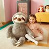 Picture of IKASA Large Sloth Stuffed Animal Plush Bradypode Toy for Children (Gray, 30 inches)