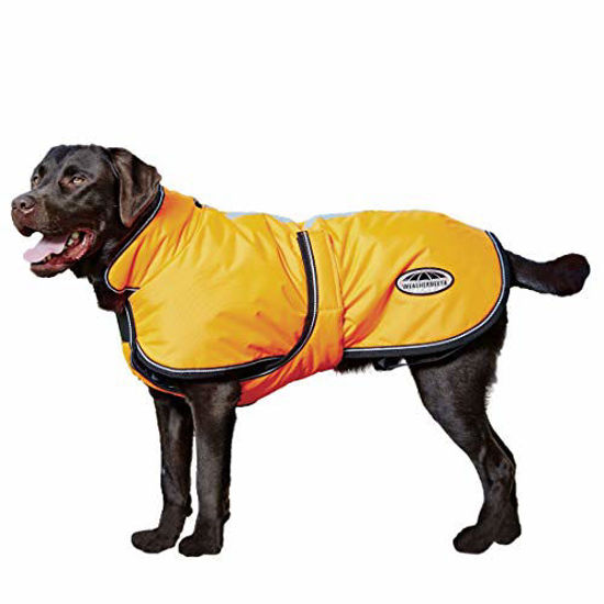 Picture of WeatherBeeta Comfitec Reflective Parka 300D Deluxe Dog Coat Orange 32"