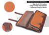 Picture of Vetelli Hanging Leather Toiletry Bag for Men, Perfect For Travel and a Fantastic Gift