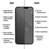 Picture of BodyGuardz - Pure 2 Edge Glass Screen Protector for iPhone 11, Ultra-Thin Edge-to-Edge Tempered Glass Screen Protection - Case Friendly