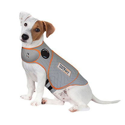 Picture of ThunderShirt for Dogs, Small, Platinum Sport - Dog Anxiety Vest