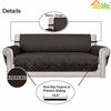 Picture of Easy-Going Sofa Slipcover Reversible Sofa Cover Furniture Protector Couch Cover Elastic Straps Pets Kids Children Dog Cat (78'', Chocolate/Chocolate)