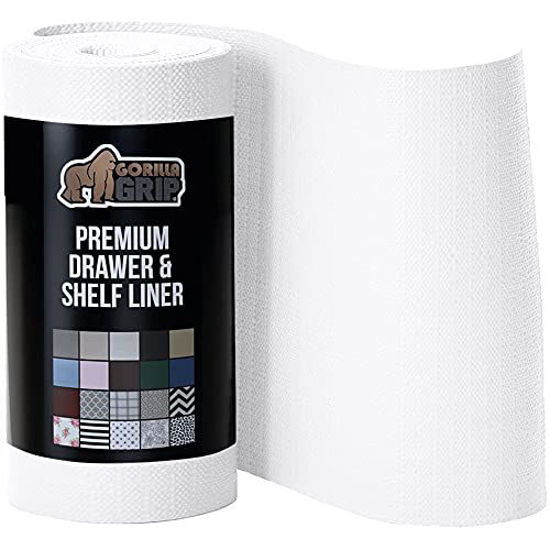 Shelf Liner Non-Adhesive Roll Drawer Liners, Non Slip Durable and