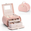 Picture of Vlando Princess Style Jewelry Box from Netherlands Design Team, Fabulous Girls Gift (Pink)