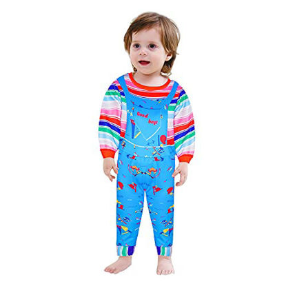 Picture of Costume for Toddler Boys and girls Halloween Costume Jumpsuit Horror Cosplay for Party Show 2-7 Years