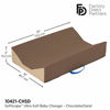 Picture of FDP SoftScape Ultra-Soft Daycare Baby and Infant Contoured Changing Pad, Non-Slip Bottom, Built-in Handle Easy to Transport Travel - Chocolate/Sand