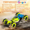 Picture of Fosgoit Gesture RC Car Remote Control Car Crawler Toy for Boys 4WD 2.4GHz Gesture Sensor RC Stunt Car 360°Flips Double Sided Rotating with Light Music Toy Car for Kids Girls Birthday