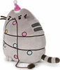 Picture of GUND Pusheen Holiday Xmas Light Up LED Plush Stuffed Animal Cat