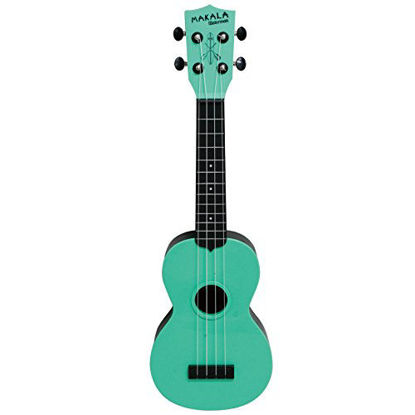 Picture of The Waterman Soprano Ukulele by Kala in Seafoam Green (KA-SWB-GN)