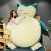 Picture of HCSXMY Snorlax Bean Bag Chair Cover - Unstuffed Snorlax Plush Toy with Zipper for Girlfriend Birthday Gift (150CM, Normal Face)