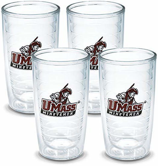 Picture of Tervis Mass Amherst University Emblem Tumbler, Set of 4, 16 oz, Clear