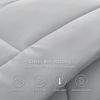 Picture of Bedsure Duvet Insert King Comforter Light Grey - All Season Quilted Down Alternative Comforter for King Bed, 300GSM Mashine Washable Microfiber Bedding Comforter with Corner Tabs