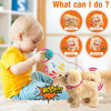 Picture of Koonie Talking Golden Retriever, Repeats What You Say, Plush Animal Electronic Interactive Toy, Repeating Singing Walking and Barking Pet, Stuffed Puppy Walking Dog for Kids Boys Girls Gift