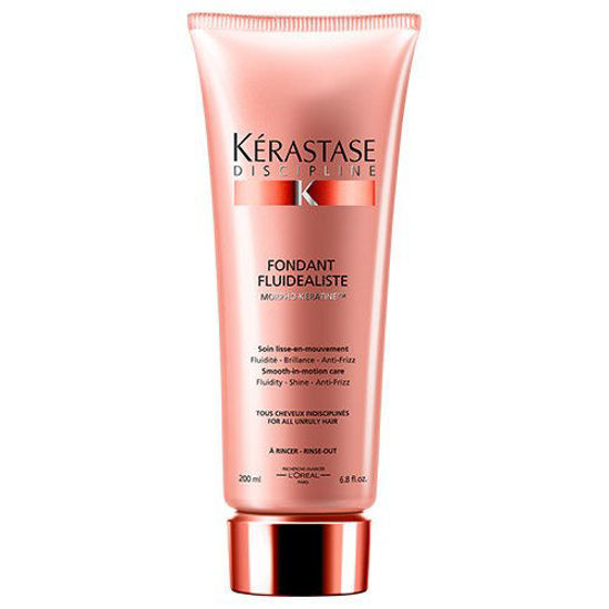 Picture of KERASTASE Discipline Fondant Fluidealiste Smooth-in-Motion Care Conditioner for Unisex, pink , 6.8 Ounce