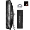 Picture of GODOX 35x160cm / 14"x63" Honeycomb Grid Softbox Bowens Mount for Shooting Flash Speedlite