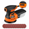 Picture of TACKLIFE Orbital Sander 5-Inch with 12Pcs Sanding Discs, Variable Speed Random Orbit Sander for DIY - PRS01A