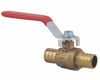 Picture of PEX Brass Ball Valve, 3/4-in PEX Lead Free Brass Shut off Ball Valve with Red & Blue Long Lever Or T Handle ,Pex Barb Water Valve with cUPC Certified for Cold and Hot water (10-Pack)