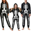 Picture of Halloween Cosplay Costume Family Matching Hoodies Romper Night Club Party Jumpsuit Top (Black,Dad-Size XXL)