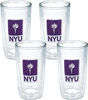 Picture of Tervis New York University Emblem Tumbler, Set of 4, 16 oz, Clear