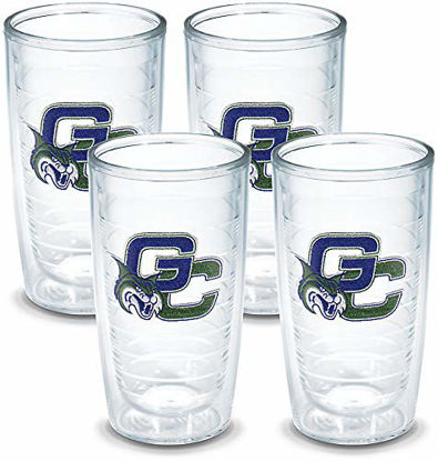 Picture of Tervis Georgia College Emblem Tumbler, Set of 4, 16 oz, Clear