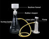 Picture of Lab Vacuum Filtration Distillation Apparatus 250mL -1000ML Filtering Flask with Funnel and Pump Glass Suction Filtering Kit for Reduce The Pressure in The Filter Bottle Physical Experiment (500ml)