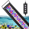 Picture of hygger 22W 24/7 Lighting Aquarium LED Light, Sunrise-Daylight-Moonlight Mode and DIY Mode, Adjustable Timer Adjustable Brightness Fish Tank Light with Extendable Bracket 7 Colors for Planted Tank