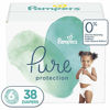 Picture of Diapers Size 6, 38 Count - Pampers Pure Protection Disposable Baby Diapers, Hypoallergenic and Unscented Protection, Super Pack (Old Version)