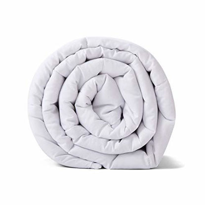 Picture of RelaxBlanket Weighted Blanket | 60''x80'',12lbs | for Individual Between 110-160 lbs | Premium Cotton Material with Glass Beads | White