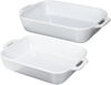 Picture of STAUB Ceramics Rectangular Baking Dish Set, 2 pc, White