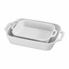 Picture of STAUB Ceramics Rectangular Baking Dish Set, 2 pc, White