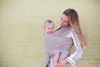 Picture of Boba Wrap Baby Carrier, Serenity Light Grey - Original Stretchy Infant Sling, Perfect for Newborn Babies and Children up to 35 lbs