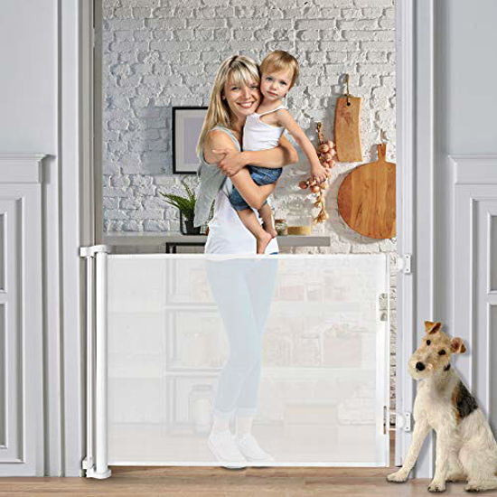 Outdoor baby best sale gate with door