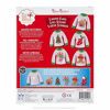 Picture of Elf On The Shelf Boy with Customizable Christmas Sweater Set - Blue Eyed Boy Elf w Book, Sweater, and Five Festive Holiday Outfit Decorations