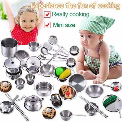 Halloween Easter Christmas Gifts For Kids' Pretend Play Kitchen Toy Set.  Includes Pots, Pans, Utensils, Double Eggs, Kettle, Cups, Etc. Suitable For  Children Aged 3-5 Years Old. 18pcs/pack In Random Colors