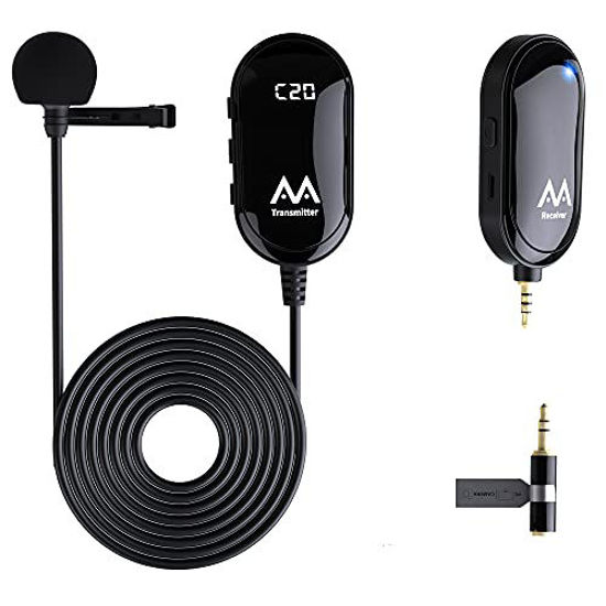 Wireless Lavalier Microphone System Wireless Lapel Mic Micro